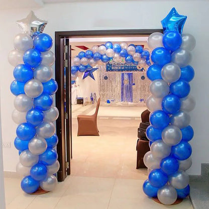 1/2set Adjustable Balloon Column Stand Metal Balloon Stand Holder with Plastic Base for Wedding Decor Birthday Baby Shower Party