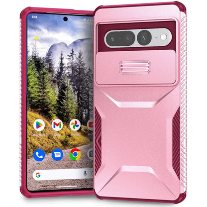 Military-grade Anti-fall and Anti-slip Camera Lens Slide Out Phone Case for Pixel 7 7PRO 7A 8 8PRO 8A 9/9PRO 9PRO XL Hard shell