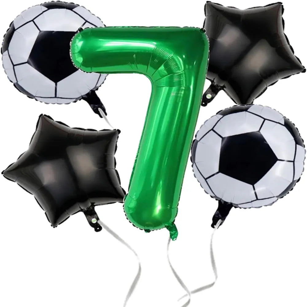 Football Birthday Party Decorations, 40inch Green Balloons, Football Balloon Birthday Decorations, Football Sports Theme Party Decorations