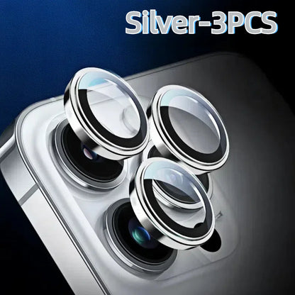 3Pcs Lens Glass Film For Iphone 15 Pro Max Lens Film IPhone 16 Camera Tempered Film Iphone 14 Plus Corning Glass 13 12 11
