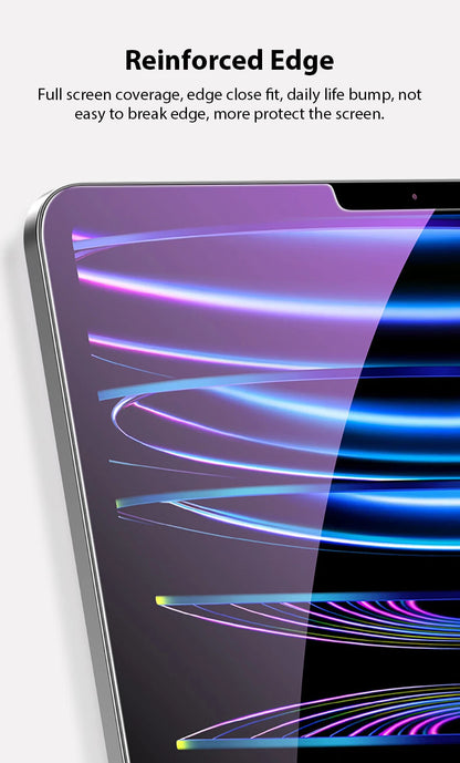 Tempered Glass For Ipad Pro 11 12.9 13 2024 10th 9th Gen Screen Protector For Ipad Air 5 4 Mini 6 10.9 10.2 Film Anti Blue Light