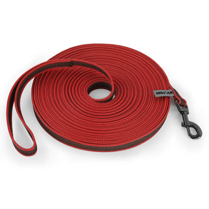 1.5M5M/3M/15M Medium small Long Dog Leash Latex Silk Easy and Convenient Training Big Dual color dog leash 10 meters