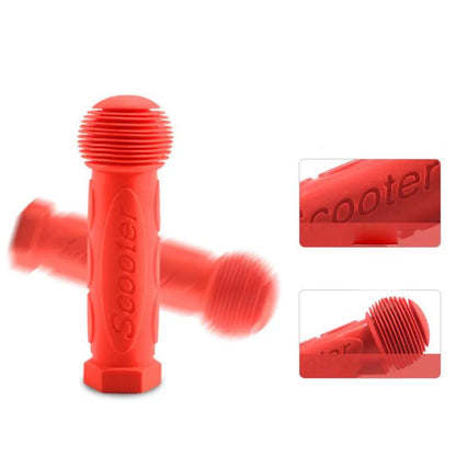 Rubber Bicycle And Scooter Handle Grips For Children Non-Slip Waterproof Blue/Pink/Cyan/Black/Green/Dark Blue/Red Bike Accessory
