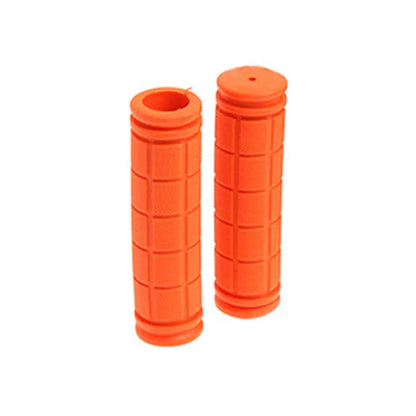 1 Pair Bike Handlebar Grips Soft Scooter Extreme Bicycle Rubber Non-slip Shockproof Mountain Folding Bike Bicycle Accessories
