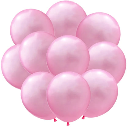 12inch 10pcs Mix Blue Rose Gold Confetti Latex Balloon colorful Baby Shower Wedding Birthday Party Decor Clear Balloons kids toy