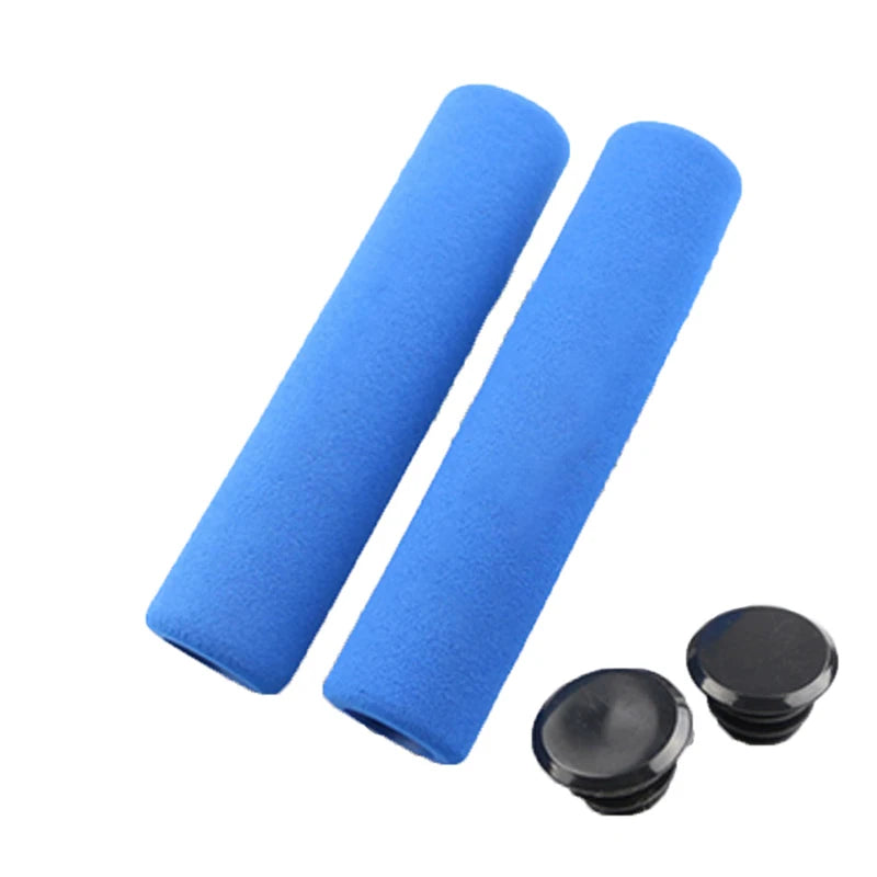 1 Pair UltraLight Anti-Slip Antiskid Soft Sponge Foam Handlebar MTB Mountain Bike Bicycle Grips Outdoor Sports Cyling Tools