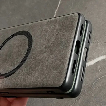 Luxury Magsafe Soft Leather Case For Google Pixel 6 7 8 9 Pro XL 7 8A Magnetic Wireless Charging Skin Feel Shockproof Back Cover
