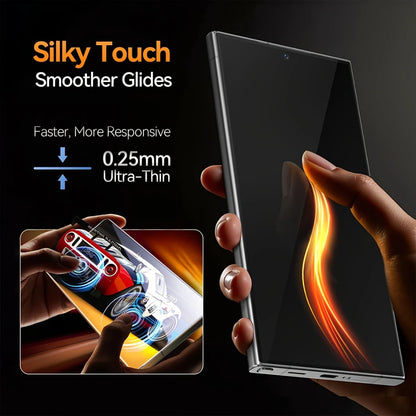 NNBILI Privacy Tempered Glass for Samsung Galaxy S26 Ultra S26+ Plus S25 S24 Fingerprint Unlocking Anti-spy Screen Protector S26 Glass
