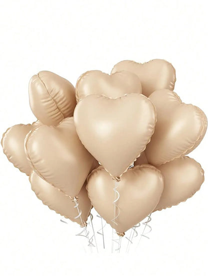 18-inch aluminum love wedding birthday proposal party decorations, balloons, party balloons, party care balloons