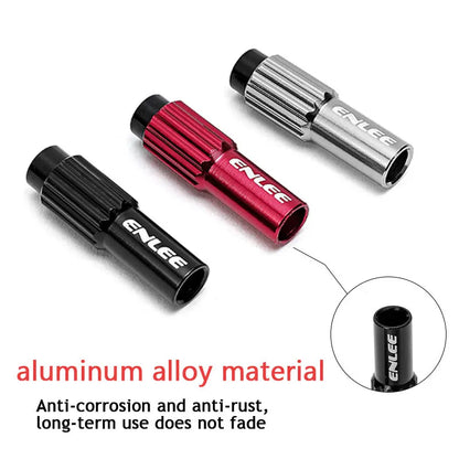 ENLEE 1 Pairs Bicycle Adjustable Derailleur Regulator Screws Aluminum Alloy Fine Bike Brake Shift Cable Adjuster Bolt