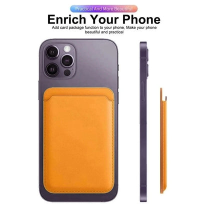 For Magsafe Magnetic Wallet Phone Case For iPhone 14 13 12 Pro Max Leather Card Holder Bag For iPhone 13 mini Cover Accessories