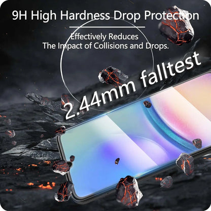 1/4Pcs Protective Tempered Glass For Samsung Galaxy A05 A05s Screen Protector