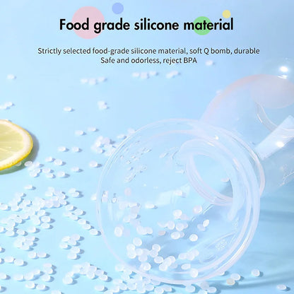 Dr.isla Baby Feeding Manual Breast Pump Partner Breast Collector Automatic Correction Breast Milk Silicone Pumps BPA Free