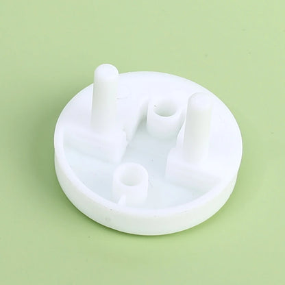 White Electrical Safety Socket Protective Cover Baby Care Safe Guard Protection Children Anti Electric Shock Rotate Protectors