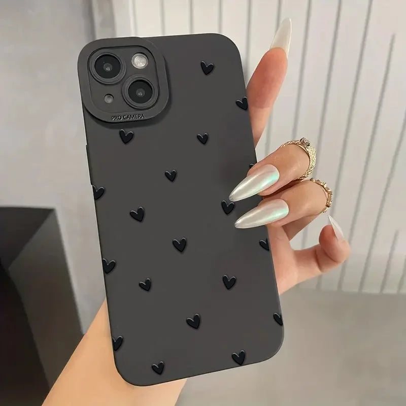 A Loving Printout Phone Case For iPhone 15 Pro Max 14 13 12 11 XS X XR 7 8 Plus SE 2022 15 Shockproof Soft Silicone Bumper Cover