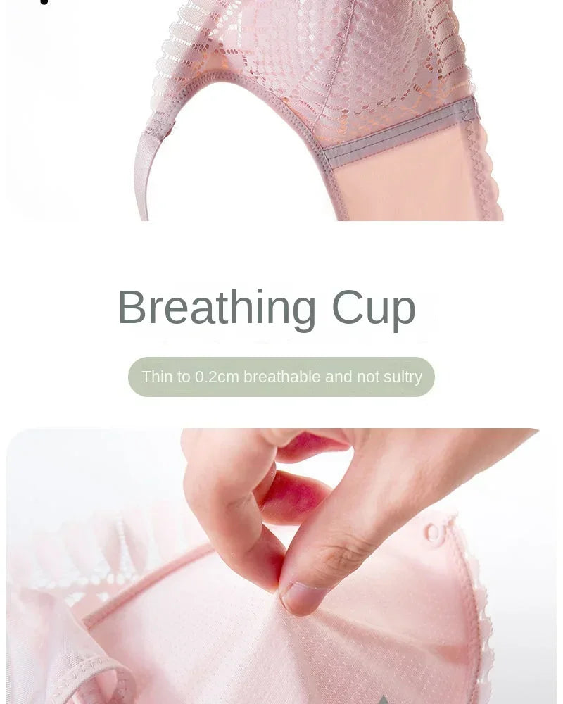Front Button Maternity Nursing Bra Adjustable Gathered Underwear Comfortable Breastfeeding Bra for Feeding Pregnant Women Clothe