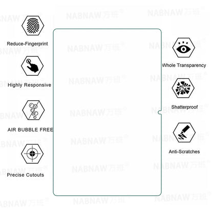 2 Pieces HD Scratch Proof Screen Protector Tempered Glass For Samsung Galaxy Tab A9+ A9 Plus SM-X210 X215 X216 5G 11-inch Film