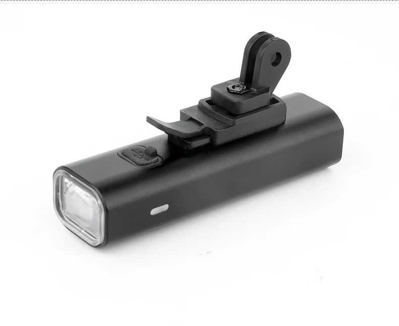 Bicycle Headlight Stand Mount W/ Gopro Interface MTB LED Lamp Bracket for Rockbros QD-250 YQ200/400 Blackbird L1