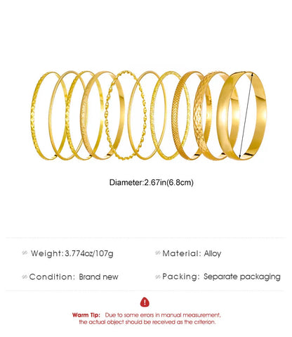 Fashion Stainless Steel Bracelets for Women Men Twist Texture Bangles Gold Silver Color Jewelry Statement Streetwear Goth Gifts