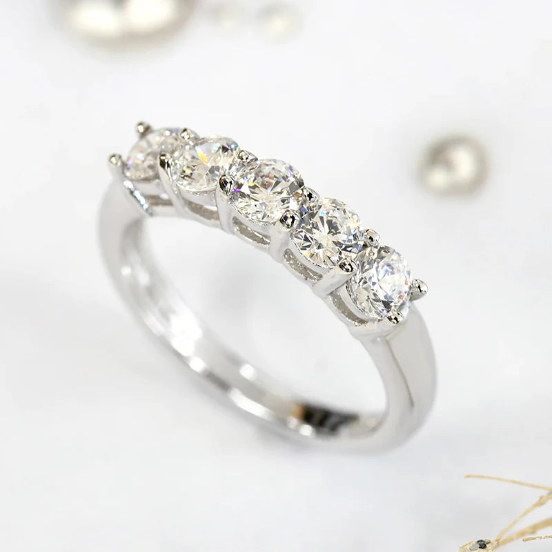 Fashion Contracted Women Wedding Rings with White/Green/Rose Red/Blue CZ Exquisite Female Finger-rings New Trendy Jewelry