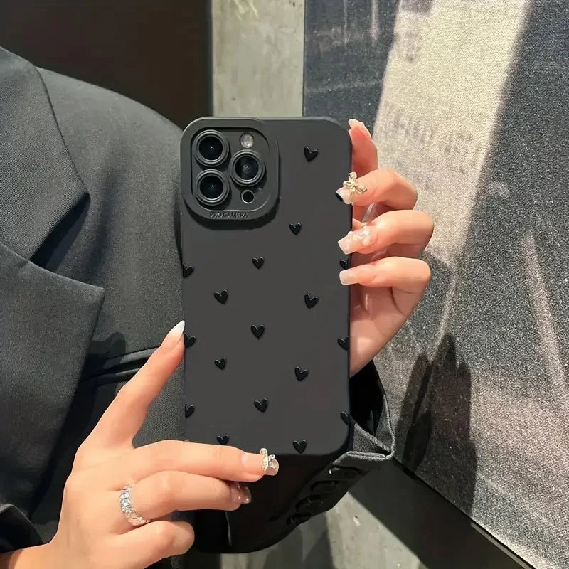 A Loving Printout Phone Case For iPhone 15 Pro Max 14 13 12 11 XS X XR 7 8 Plus SE 2022 15 Shockproof Soft Silicone Bumper Cover