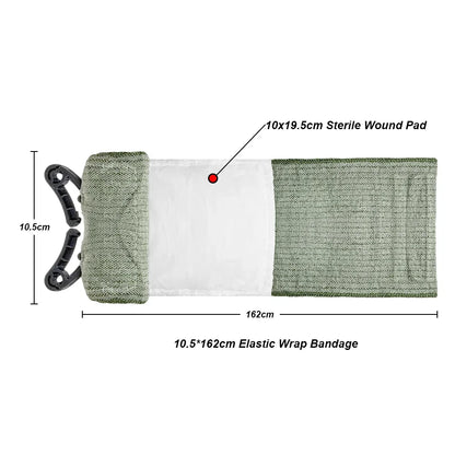 6inch Medical Trauma Kit  Bandage Emergency Security Protection For Outdoor Camping Hiking Wound First Aid