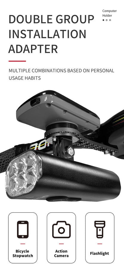 BUCKLOS Carbon Bike Speedometer Holder Road Gravel Bicycle Computer Mount Speedometer Bracket for Garmin Cycling Accessories