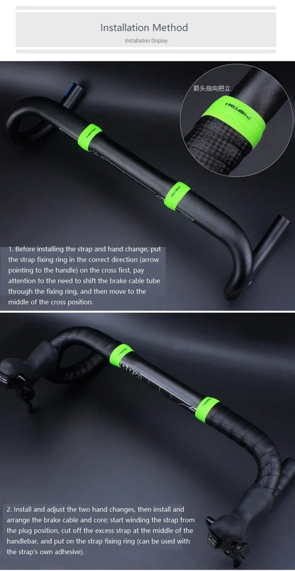 2pcs Silicone Anti-skip Bicycle Handlebar Tape plug Fixed Ring Road Bike Shift Handle Protection Cover Non-Slip Cycling Accessor