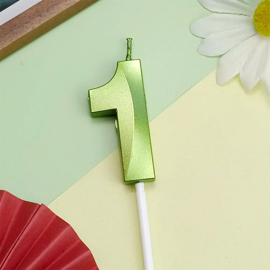 Hot Sale Opera House Birthday Number Candles Creative Party High Quality Anniversary Celebration Digital Cake Decorative Candles