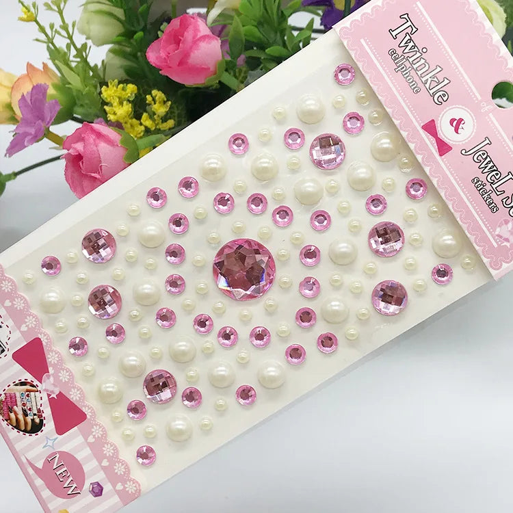 Glitter Face Stickers for Children Rhinestones for Eyes Face Diamonds Bright Stickers Festival Makeup Jewels Stickers ZS006