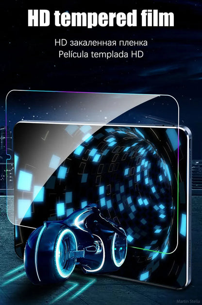 Tempered Glass Screen Protector For Samsung Galaxy Tab S6 Lite A9 Plus S8 S9 Plus Ultra S7 Fe S9 Fe 12.4 A8 Film