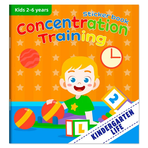 Children's Sticker Book Early Education Cartoon Animal Cognitive Puzzle Sticker Toys Educational Montessori Toys for Kids 3-6