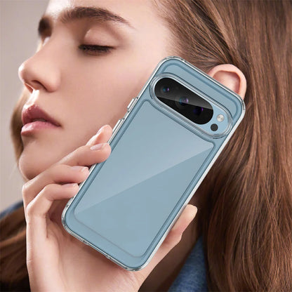 Fashion Transparent Acrylic Case For Google Pixel 9 8 7 Pro 8 7 A Colorful Hard Clear Shockproof Thin Cover For Pixel 9 Pro XL