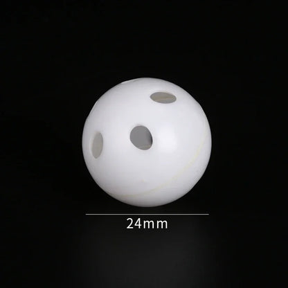 Plastic Bell Ball, Squeaking Baby Toy, Sound Bead, Noise Generator, Cat And Dog Toy, Toy Accessories,10pcs