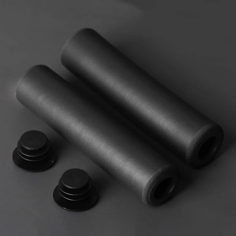 1Pair Silicone Cycling Bicycle Grips Outdoor MTB Mountain Bike Handlebar Grips Cover Anti-slip Strong Support Grips Bike Part