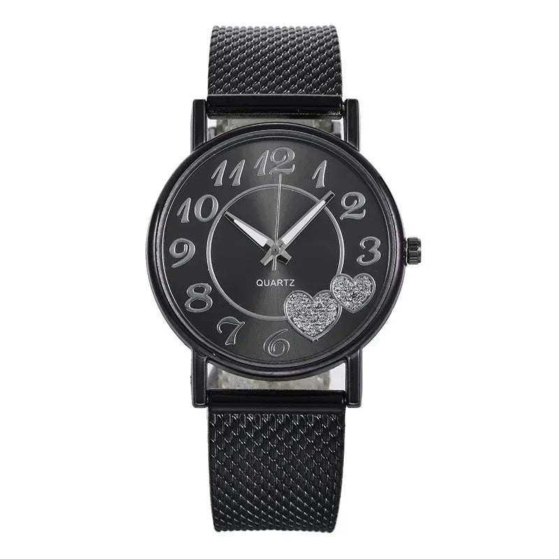 Women Fashion Simple Women Watch Strap Pin Buckle Ladies  Quartz Wrist Watches