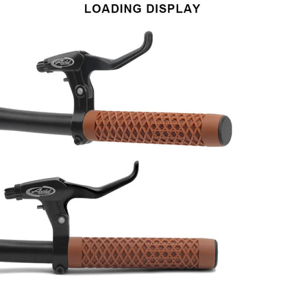 1Pair Bicycle Handlebar Grips Lengthening Non-Slip Soft Rubber Mountain Bike Grips For 22.2mm Handlebar Scooter Tricycle BMX