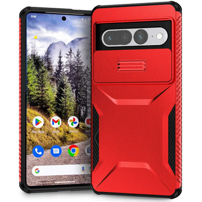 Military-grade Anti-fall and Anti-slip Camera Lens Slide Out Phone Case for Pixel 7 7PRO 7A 8 8PRO 8A 9/9PRO 9PRO XL Hard shell