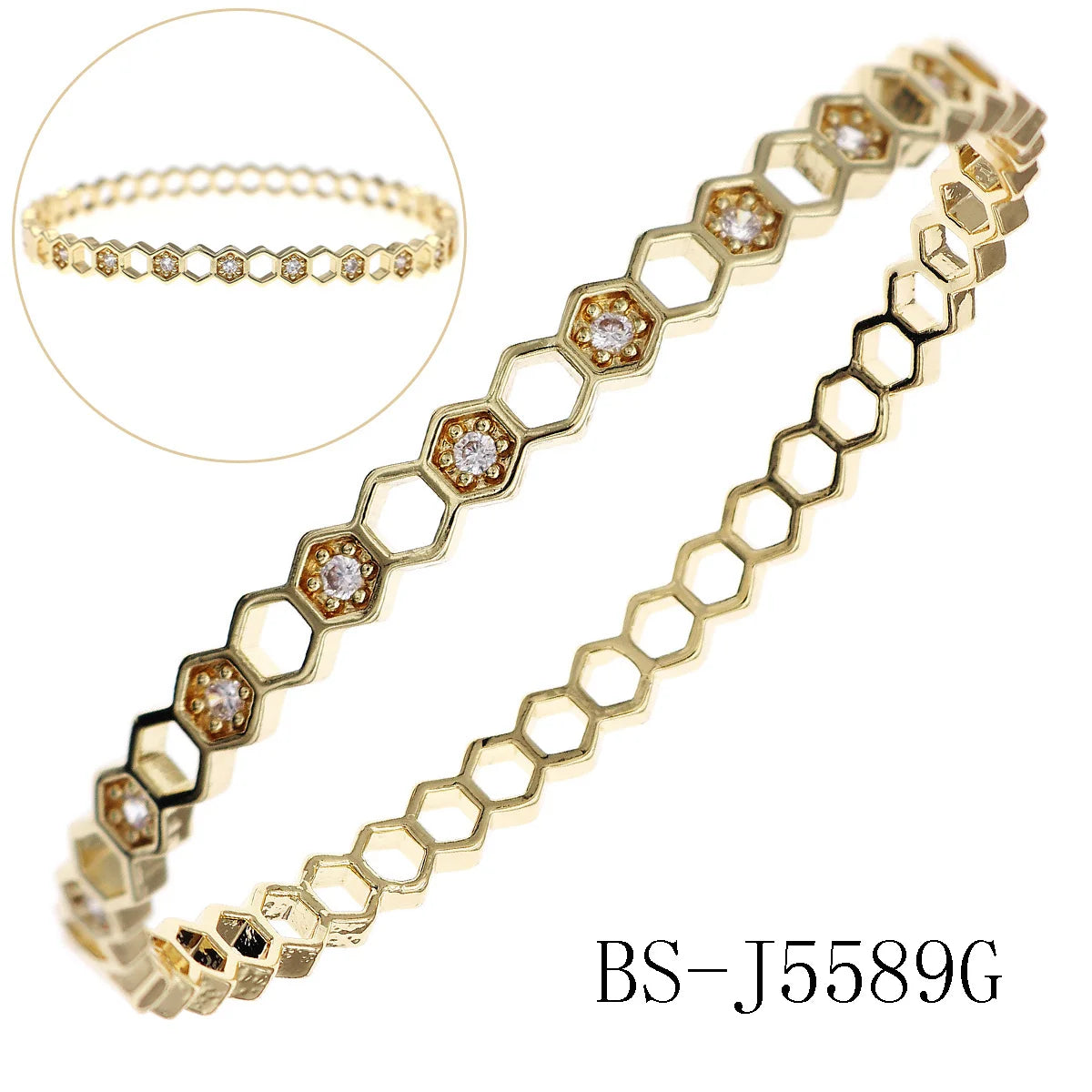 Copper With Zirconium Opening Female Simple Trendy Bracelet Women's Stainless Steel Jewelry Luxury Gifts for Girlfriends