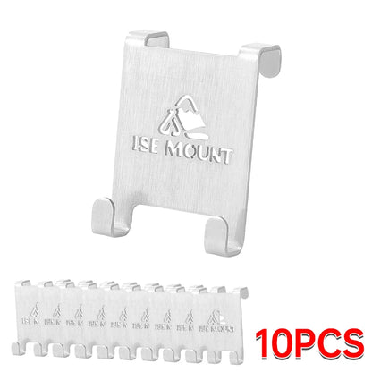 Outdoor Gas Tank Hooks Camping Table Hooks Gas Fuel Tank Hooks Thickened Stainless Steel Hanging Gas Tanks