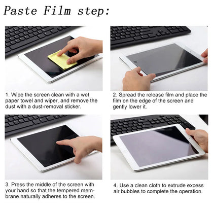 For Samsung Galaxy Tab A9 Plus  A9+ S9 FE S9fe+ 8.7 11 10.9 12.4 Clear Tablet Tempered Glass Screen Protector Full Cover Film