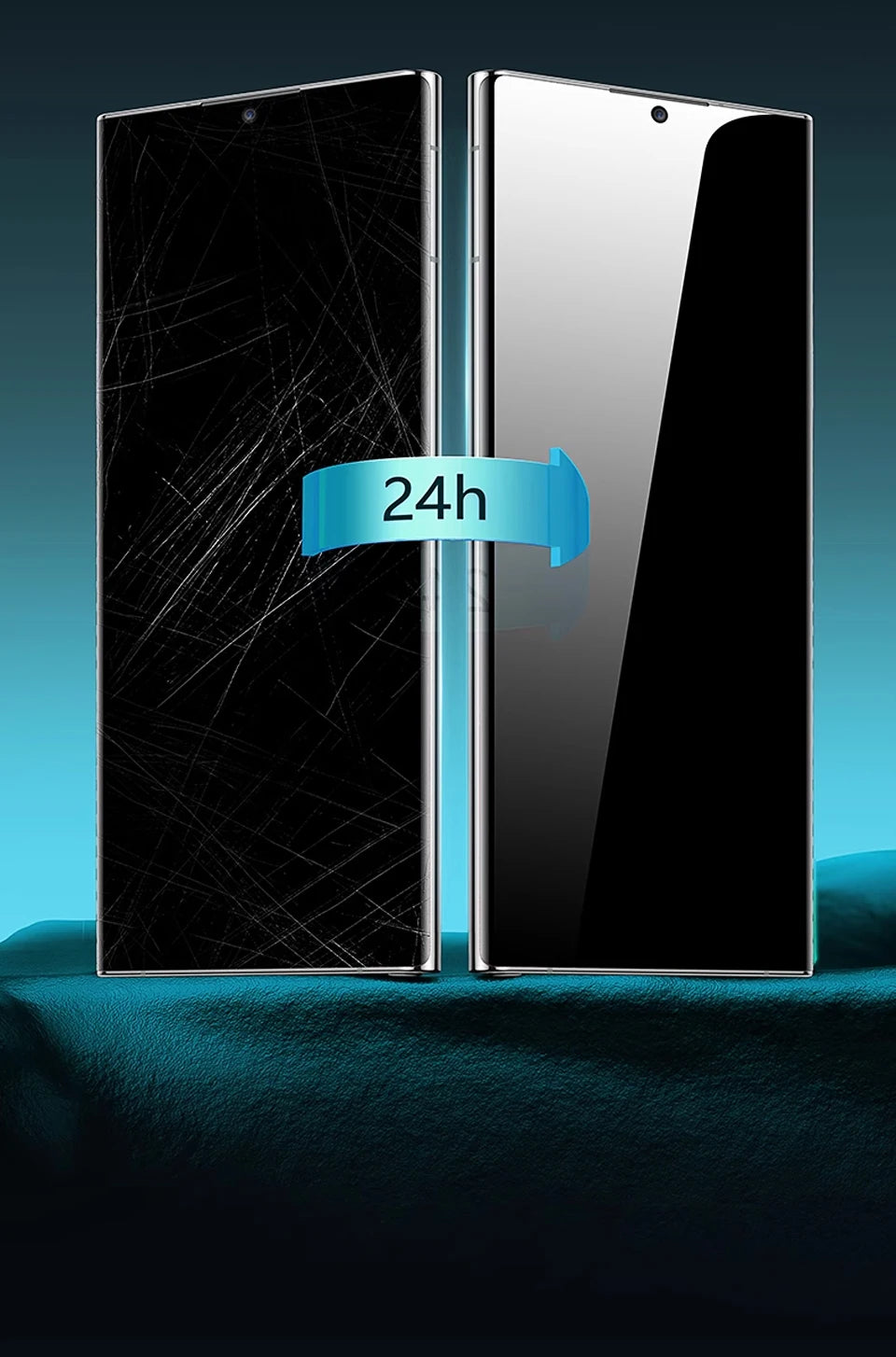 4pcs Clear Back Hydrogel Film For Samsung Galaxy S24 S20 S21 S22 S23 Ultra Plus fe A12 A34 A52 A53 A54 5G Screen Protector Film
