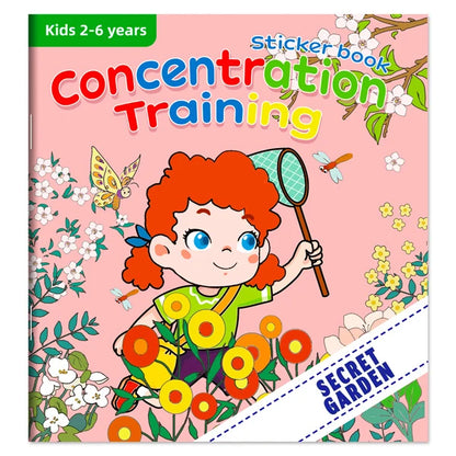 Children's Sticker Book Early Education Cartoon Animal Cognitive Puzzle Sticker Toys Educational Montessori Toys for Kids 3-6