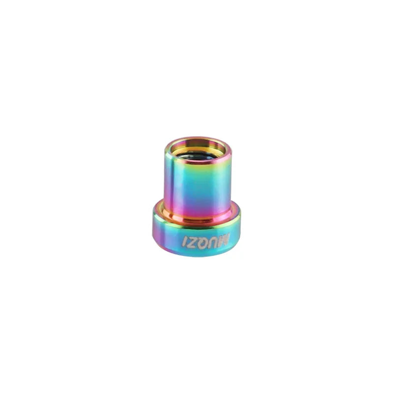 MUQZI Titanium Bolt M5x17mm M5x19mm Bicycle Nut Titanium Alloy Stem Bolts MTB Road  Folding Bike Screw Accessories