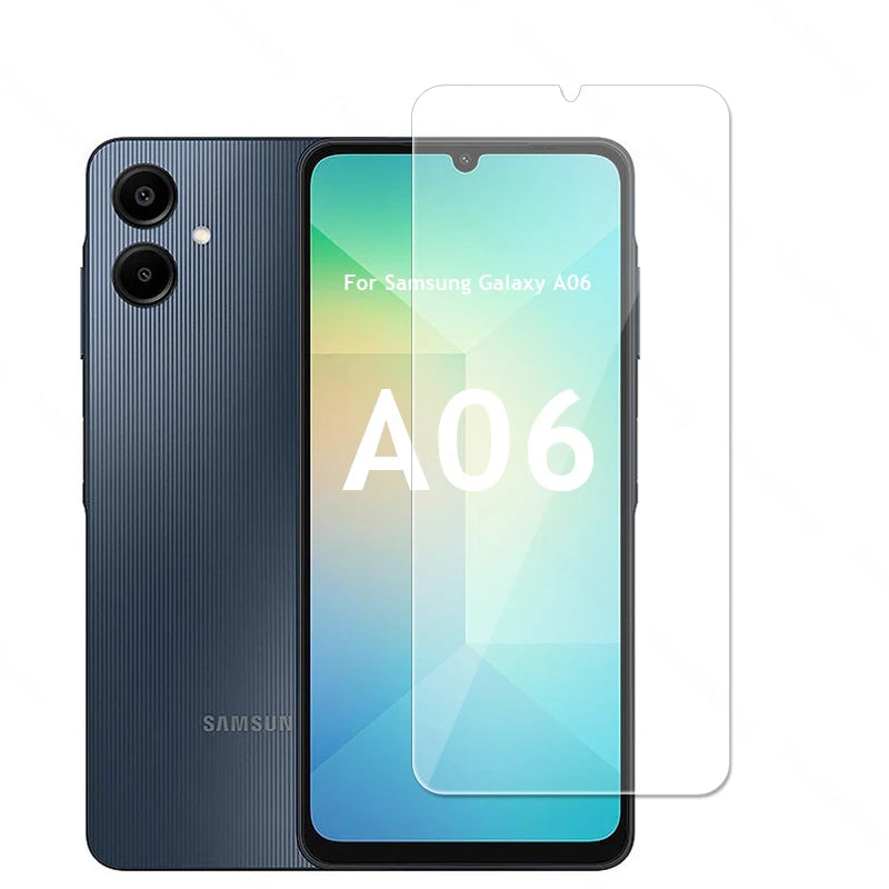 For Samsung Galaxy A06 Glass Samsung A06 Tempered Glass HD Screen Protector Protector Flim A06 Glass Tempered Film Anti-Scratch