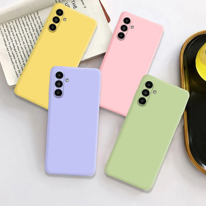 Liquid Silicone Protective Case For Samsung Galaxy A15 A25 A35 A55 A22 A32 A52 A13 A23 A33 A53 A14 A24 A34 A54 4G 5G Cover Cases
