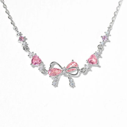 Instagram Style Cute and Sweet Bracelet Love Zircon Butterfly Festival Bracelet Women's Valentine's Day Gift Jewelry