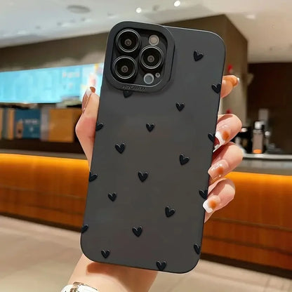 A Loving Printout Phone Case For iPhone 15 Pro Max 14 13 12 11 XS X XR 7 8 Plus SE 2022 15 Shockproof Soft Silicone Bumper Cover