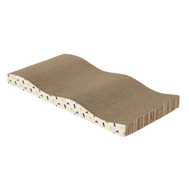 Cat scratching board, cardboard double-sided cat scratching board large wide corrugated modern sofa bed cat supplies, cat toys