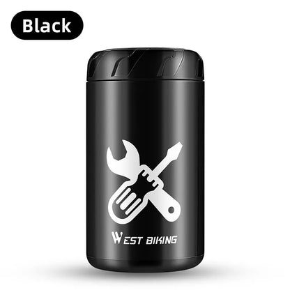 WEST BIKING Bicycle Repair Tool Storage Capsule Portable Waterproof Toolkit With Water Bottle Cage MTB Road Bike Accessories